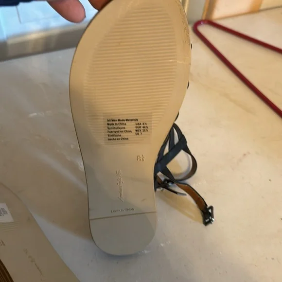 Women’s American Eagle Sandals size 8 1/2 Brown and Black - Picture 7 of 7